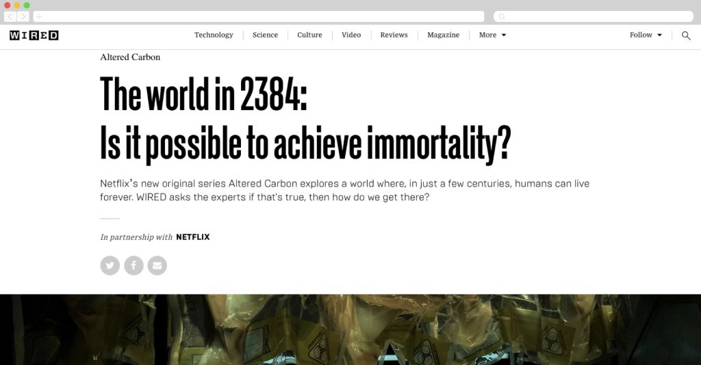 Netflix series altered carbon