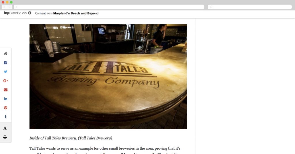 Maryland Breweries Support Local Communities