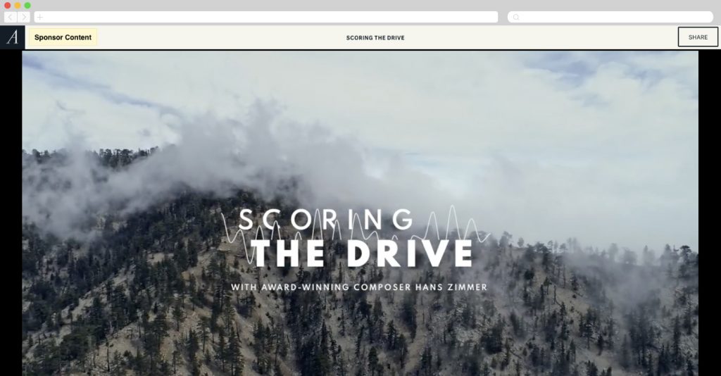 Land Rover + The Atlantic Re:Think