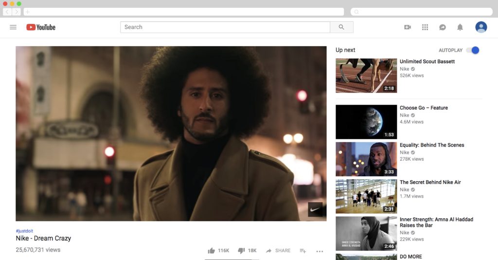 Nike – Dream Crazy with Kaepernick