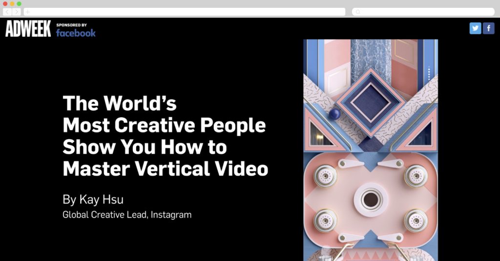 Instagram showcases How to Master Vertical Video
