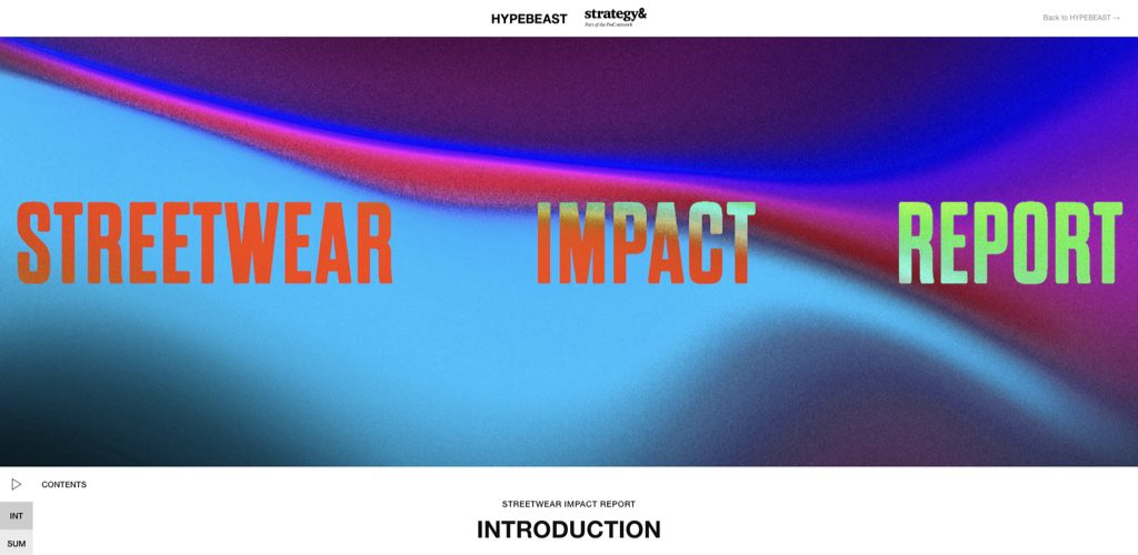hypebeast x pwc strategy& streetwear report